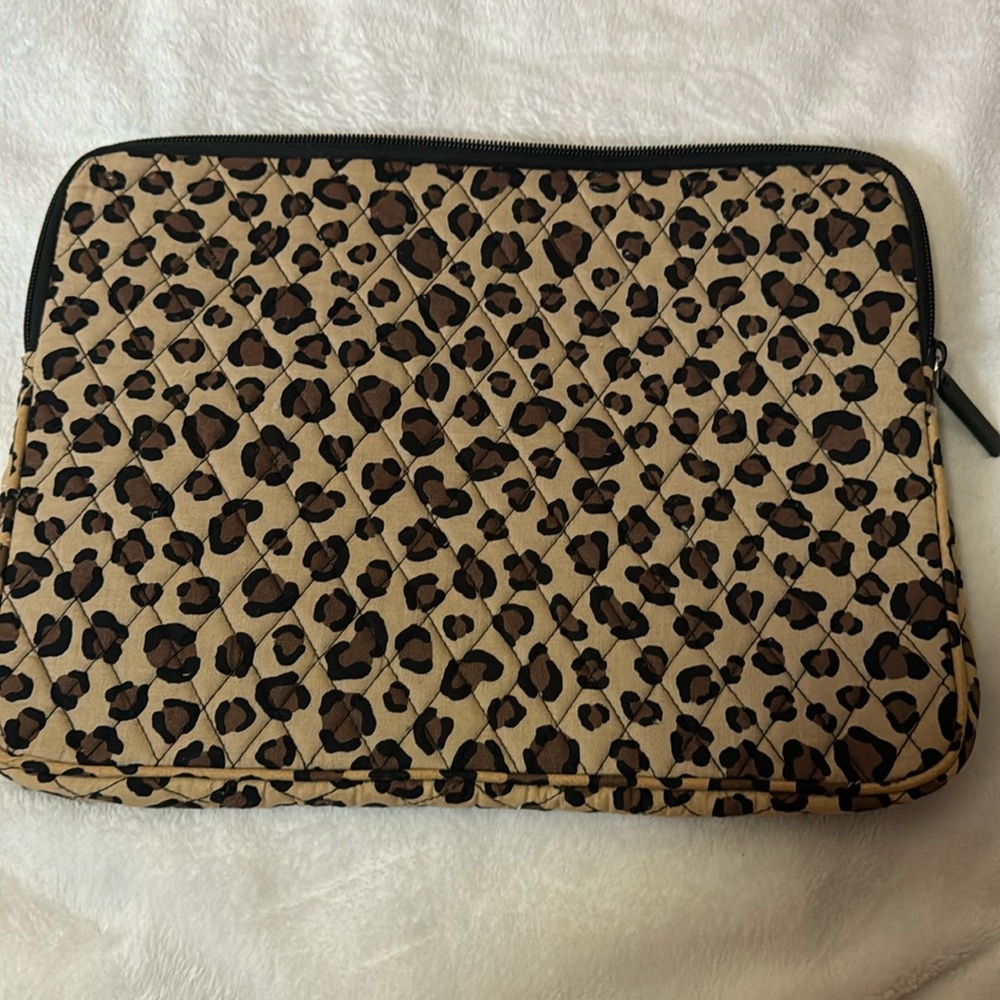 Vera Bradley Leopard Print Laptop Sleeve 13 inch